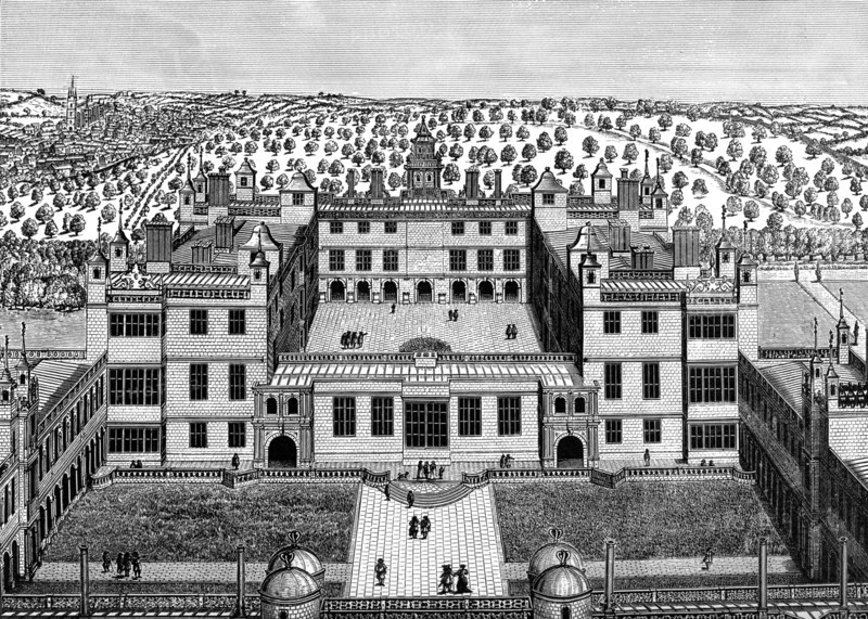 Audley End House, Saffron Walden, Essex, 1688, (1893). Artist: Unknown