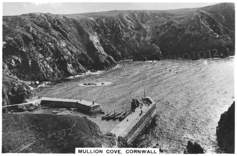 Mullion Cove, Cornwall, 1936. Artist: Unknown
