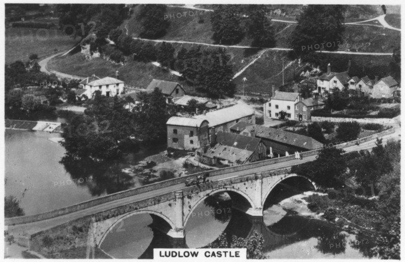 Ludlow Castle, 1936. Artist: Unknown