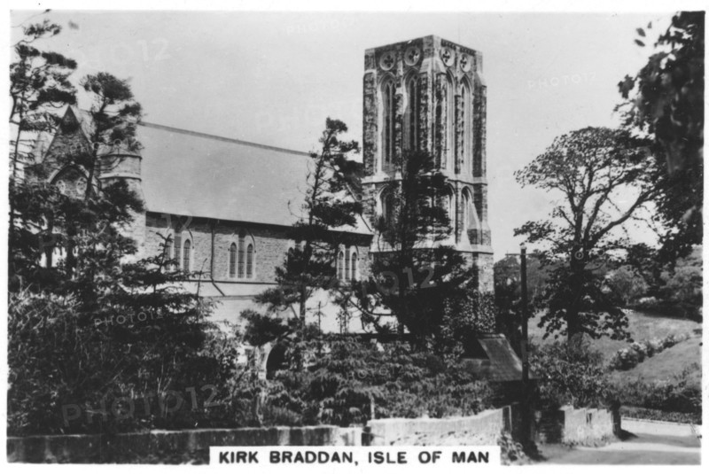 Kirk Braddan, Isle of Man, 1936. Artist: Unknown