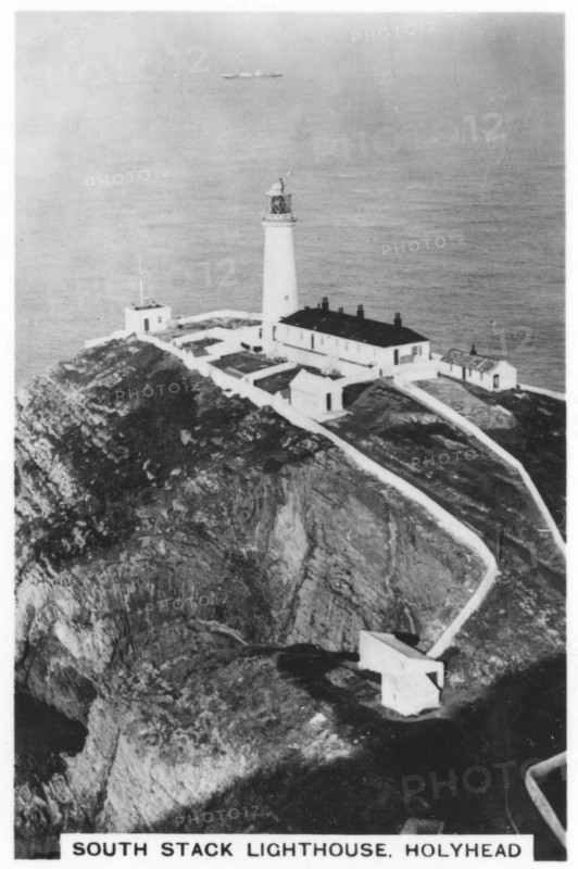 South Stack Lighthouse, Holyhead, Wales, 1937. Artist: Unknown