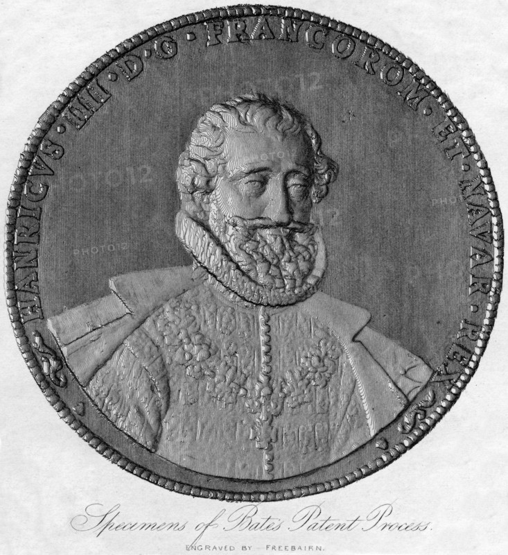 Henry IV, King of France.Artist: Freebairn