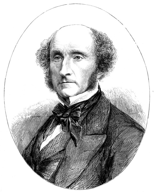 John Stuart Mill (1806-1873), British social reformer and philosopher. Artist: Unknown