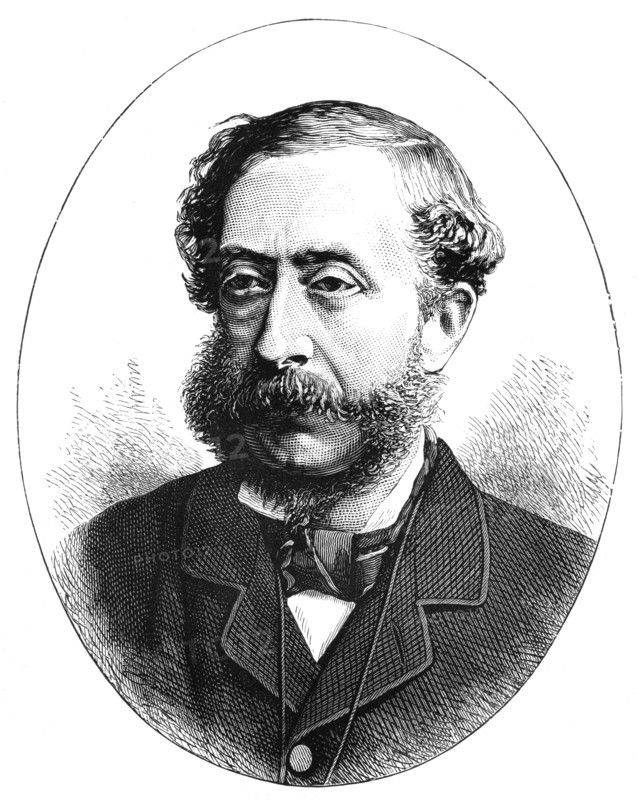 Henry Howard Molyneux Herbert (1831-1890), 4th Earl of Carnarvon. Artist: Unknown