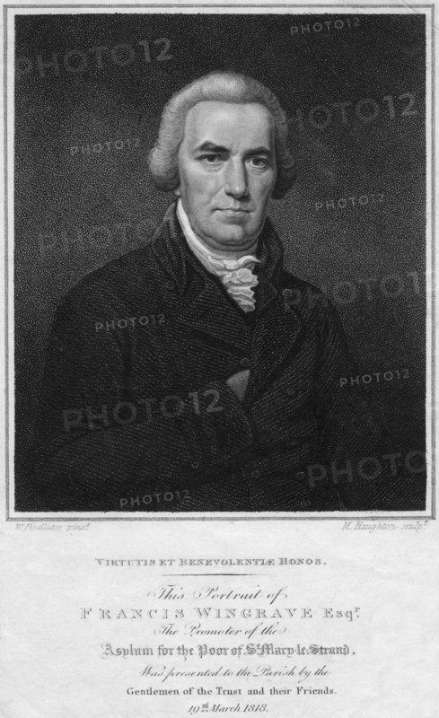 Francis Wingrave (c1789-1823), 1818.Artist: Moses Haughton