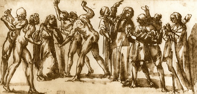 Studies by Luca Signorelli, 1913Artist: Luca Signorelli