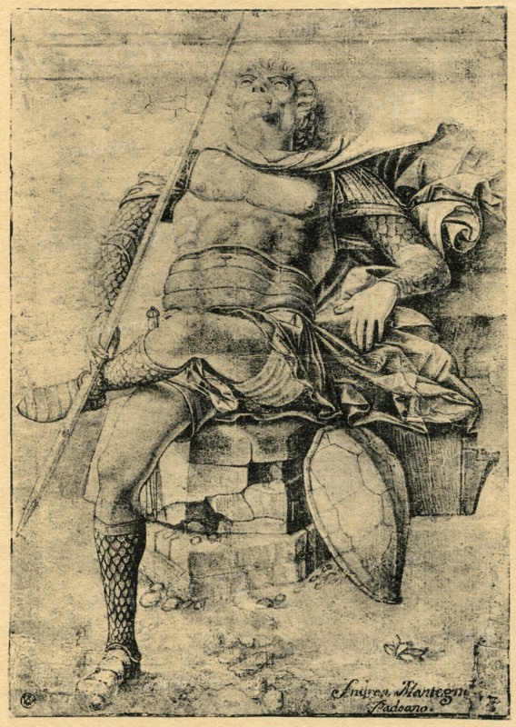 'A Sleeping Soldier', 1913.Artist: Andrea Mantegna