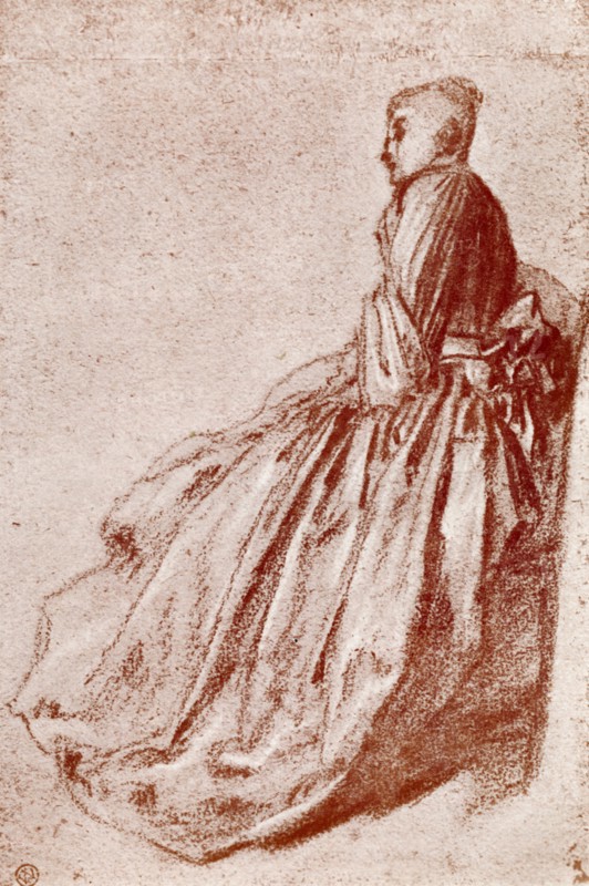 Study of a young woman, 1913. Artist: Jean-Antoine Watteau