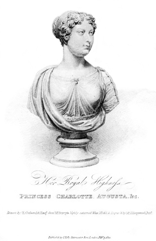 Princess Charlotte Augusta, 1820. Artist: J Hopwood