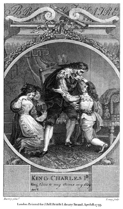 King Charles I (1600-1649), 1793.Artist: William Satchwell Leney