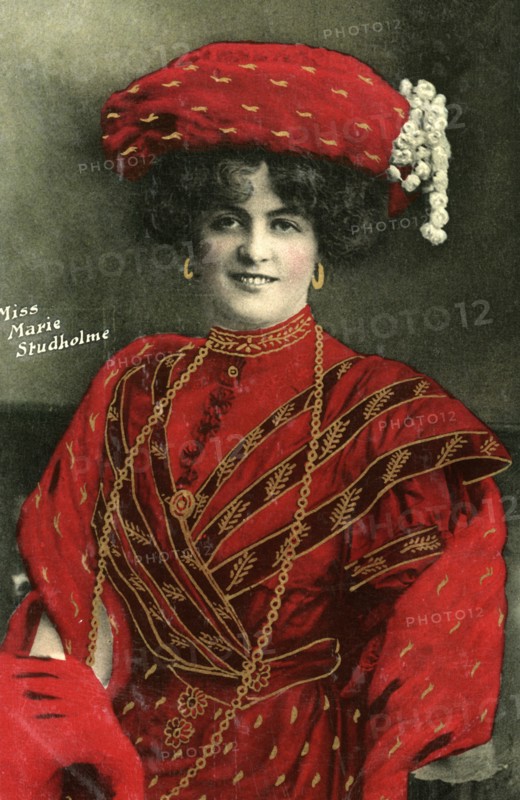 Marie Studholme (1875-1930), English actress, 1907. Artist: Unknown