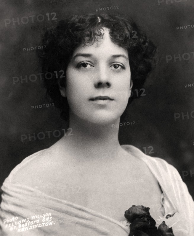 Clara Ellen Butt (1872-1936), English contralto, early 20th century.Artist: Fellows Willson