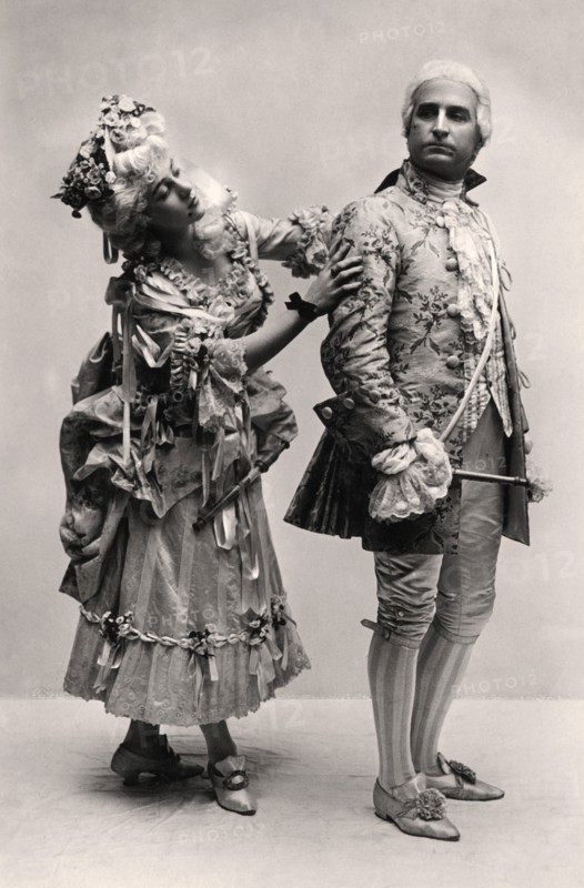 Clara Dow and Henry Lytton in Iolanthe, 1907. Artist: Unknown