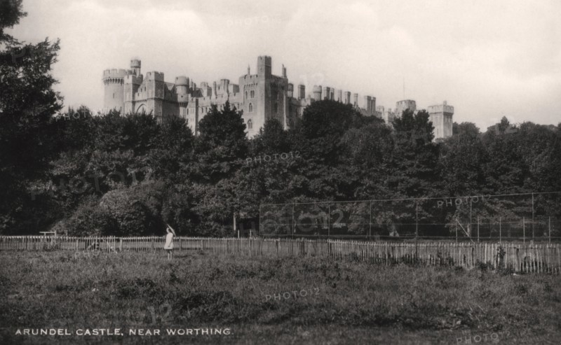 Arundel Castle, West Sussex, early 20th century. Artist: Unknown