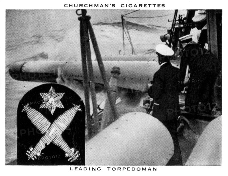 Leading Torpedoman, 1937.Artist: WA & AC Churchman