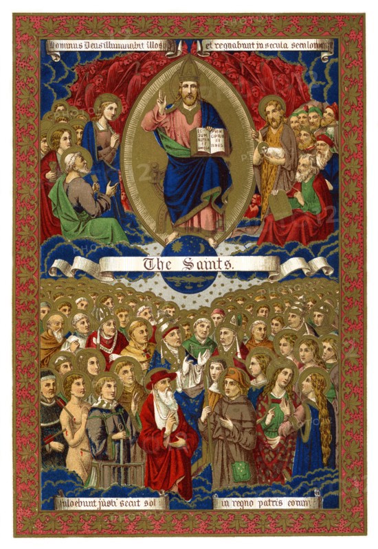 The Saints, 1886. Artist: Unknown