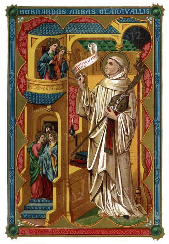 St Bernard, 1886. Artist: Unknown