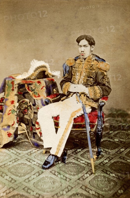Mutsuhito, Emperor of Japan, 1873 (1882).  Creator: Uchida Kyuichi.