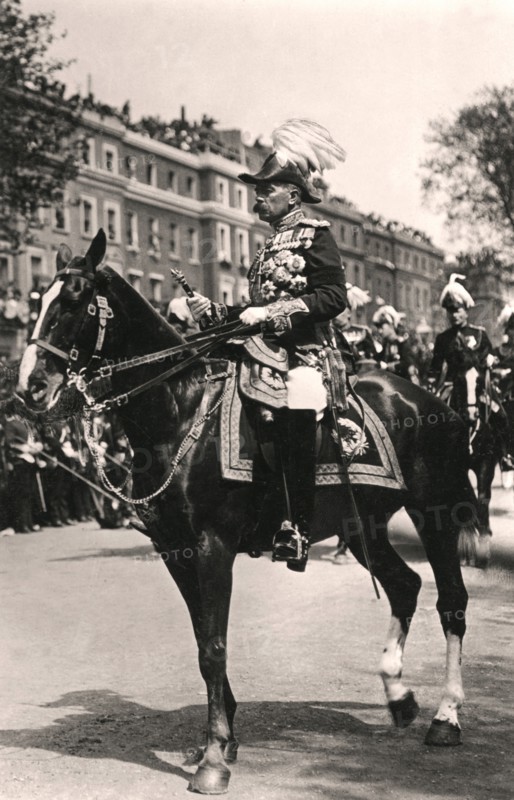 Field Marshal Earl Kitchener (1850-1916), early 20th century.Artist: Rotary Photo