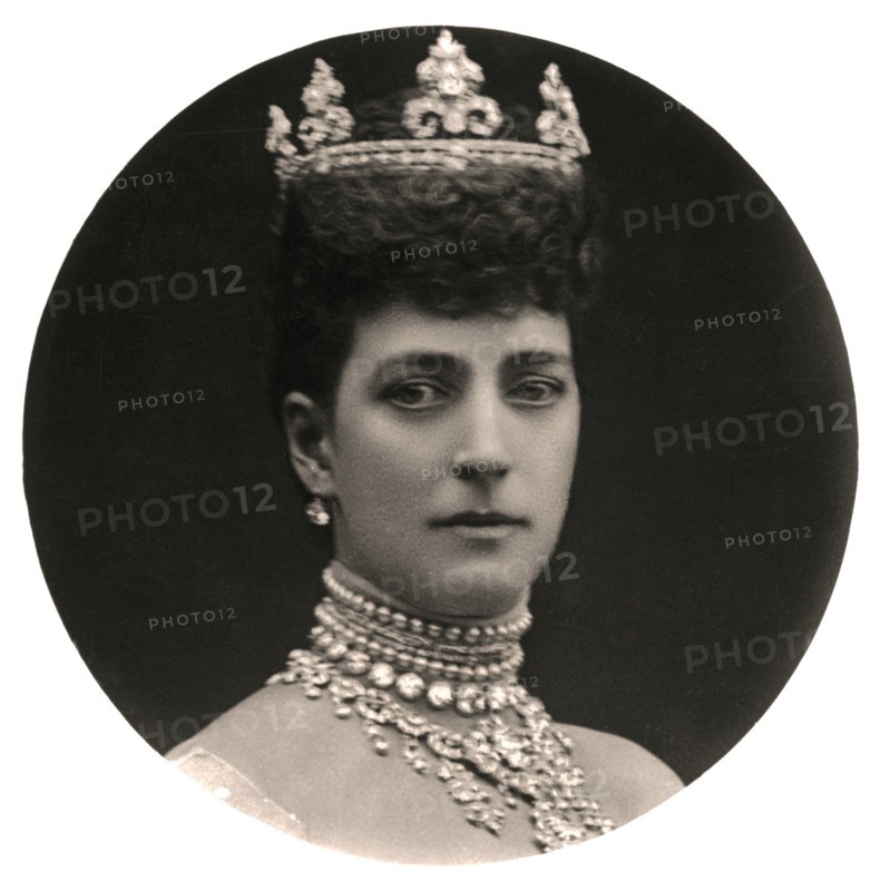Queen Alexandra (1844-1925), queen consort to King Edward VII, late 19th century.Artist: Rotary Photo