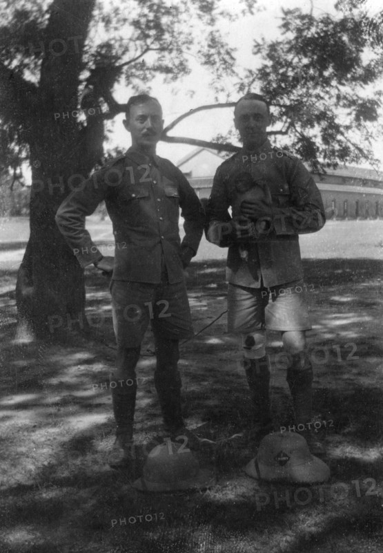 British soldiers, Muttra, India, 1917. Artist: Unknown