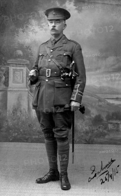 Captain Palmer, officer in command, Dover, 1915. Artist: Unknown