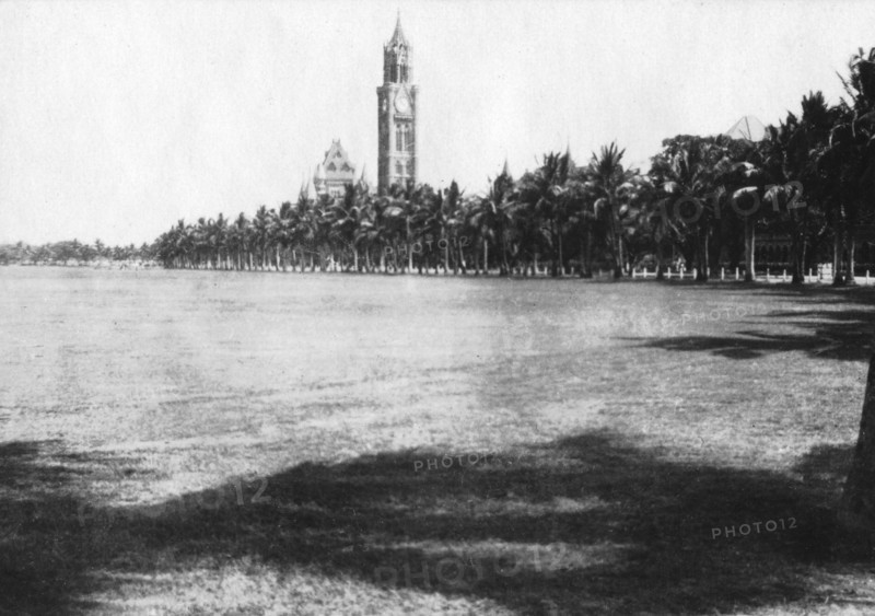 The Rajabai Tower, University of Bombay, India, c1918. Artist: Unknown