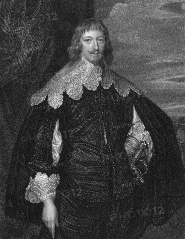William Cavendish, 1st Duke of Newcastle-upon-Tyne (c1592-1676), 1825.Artist: TA Dean
