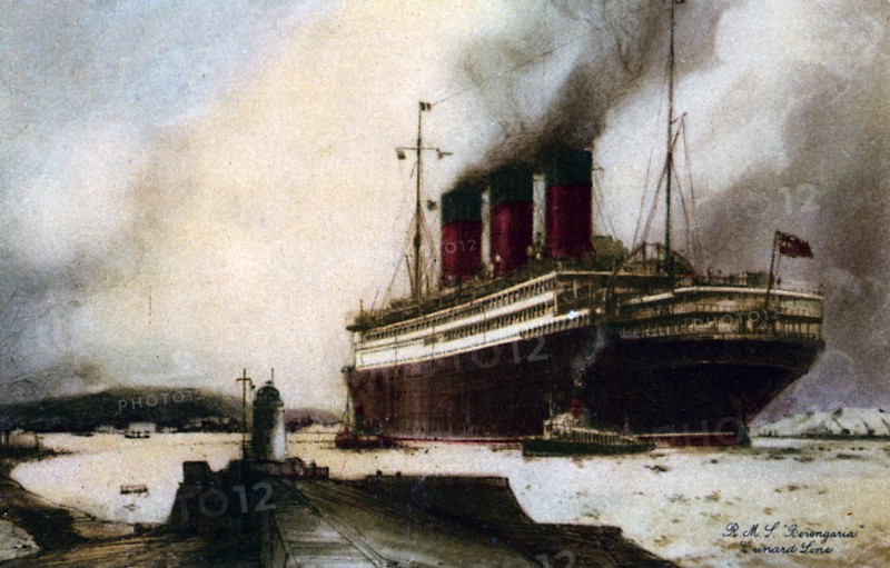 The ocean liner RMS 'Berengaria', 20th century. Artist: Unknown