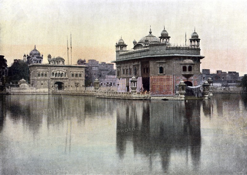 Golden Temple, Amritsar, Punjab, India, c1890. Artist: Unknown