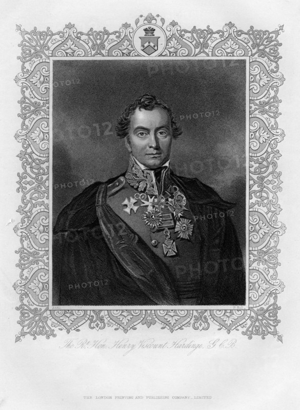 Henry Hardinge (1785-1856), 1st Viscount Hardinge, 19th century.Artist: Eddis