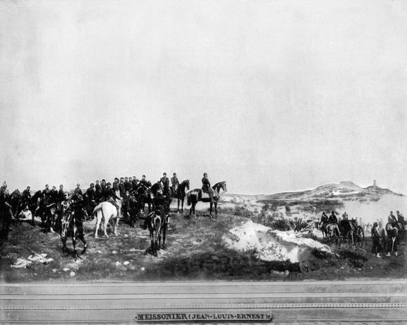 'Napoleon III at the Battle of Solferino', 1859, (1893).Artist: John L Stoddard