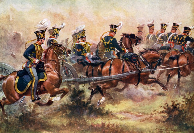 'Royal Horse Artillery, c1832', (c1920). Creator: Harry Payne.