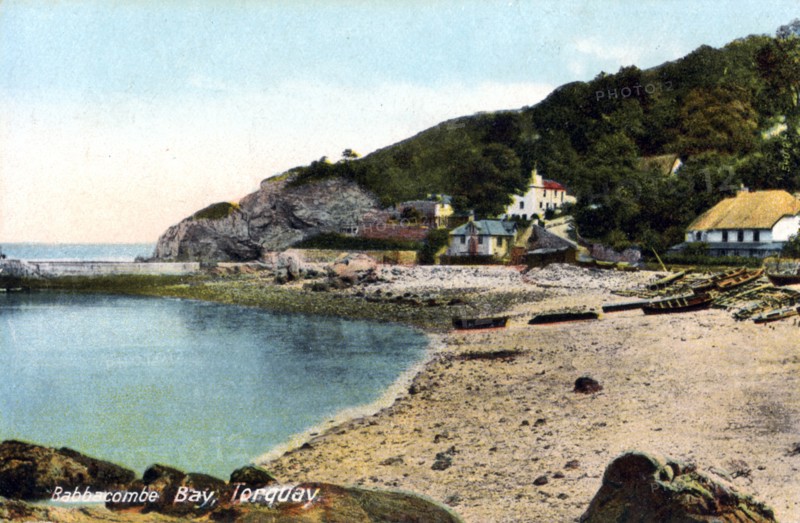 Babbacombe bay, Torquay, Devon, 20th century. Artist: Francis Frith
