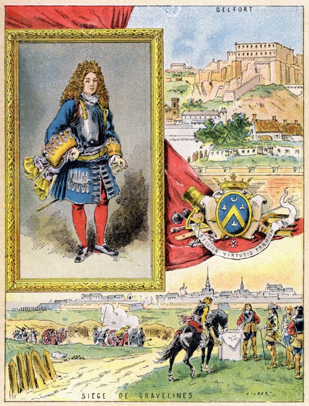 Sébastien le Prestre de Vauban, French military engineer, 1898. Artist: Gilbert