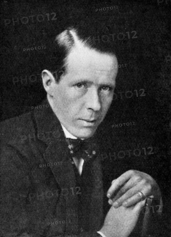 Sir William Orpen, Irish painter, c1920. Artist: Elliott & Fry