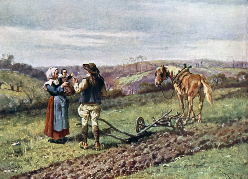 'A Scene in Brittany', 1902-1903. Artist: Unknown