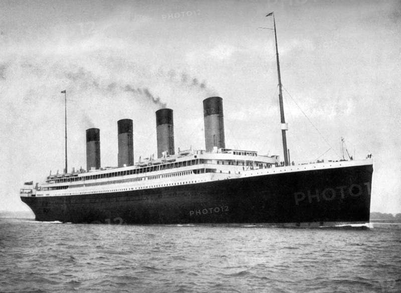 RMS 'Olympic', White Star Line ocean liner, 1911-1912. Creator: Francis Godolphin Osbourne Stuart.