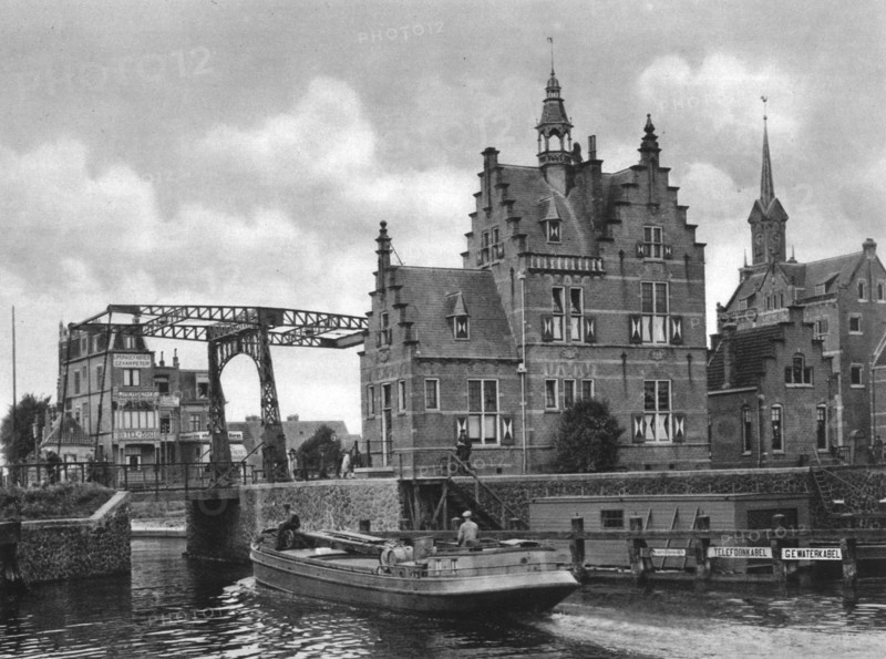 Where Tsar Peter worked as a shipwright, Zaandam, Netherlands, c1934. Artist: Unknown