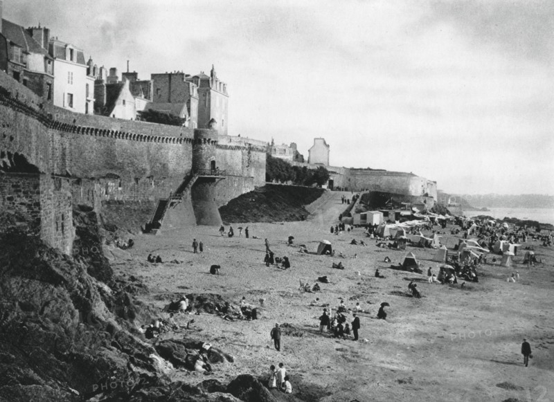 Saint-Malo, France, Brittany, 1937. Artist: Martin Hurlimann