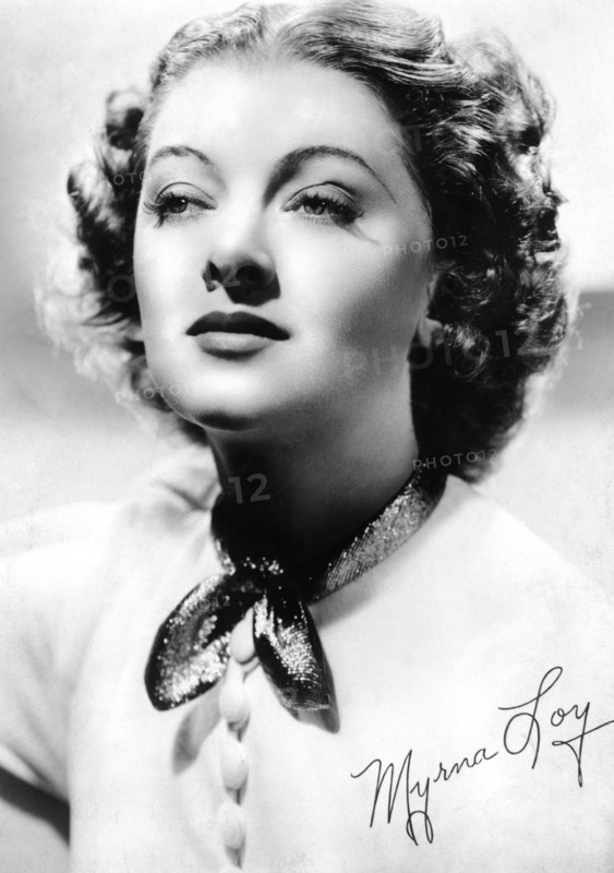 Myrna Loy (1905-1993), American actress, c1930s-c1940s. Artist: Unknown