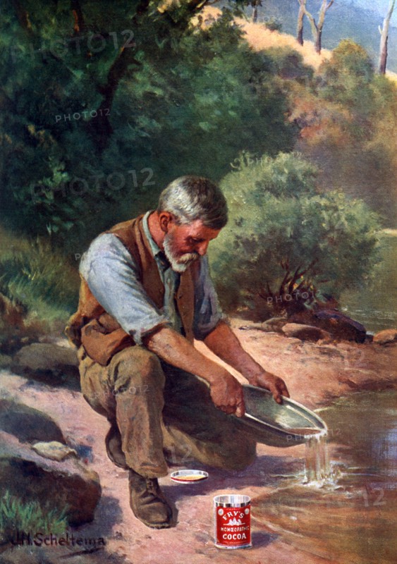 'The Prospector', 1908-1909.Artist: Jan Hendrik Scheltema