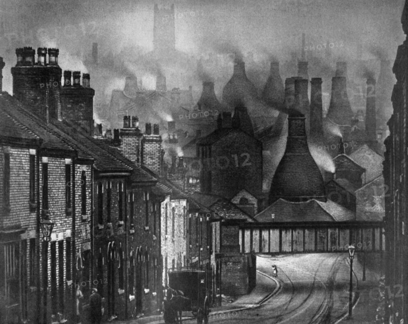 The potteries, 1926.Artist: Edgar & Winifred Ward