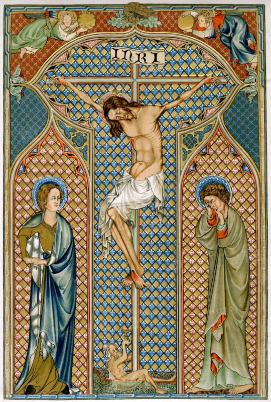 Crucifixion, early 14th century. Artist: Unknown