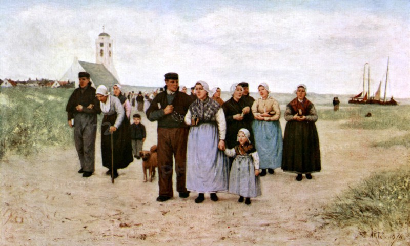 'Coming From Church', 1926. Artist: Unknown