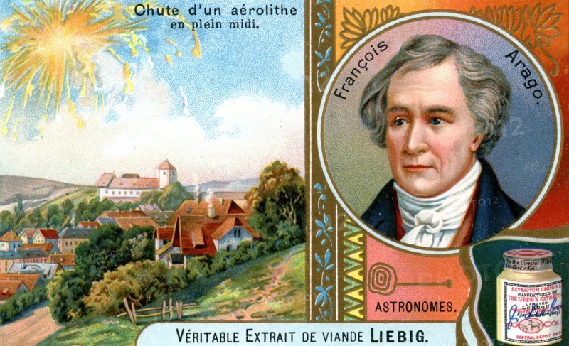 Dominique Francois Jean Arago, French astronomer, physicist and politician, (c1900). Artist: Unknown