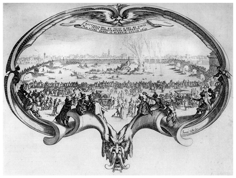 'L'Eventail' (The Fan), 1619 (1924). Artist: Jacques Callot