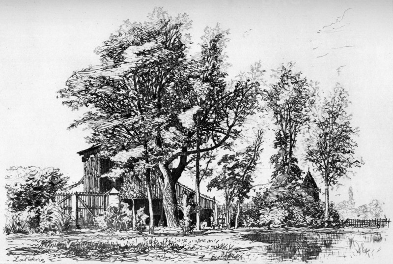 'Les Acacias', c1850-1895 (1924). Artist: Maxime Lalanne