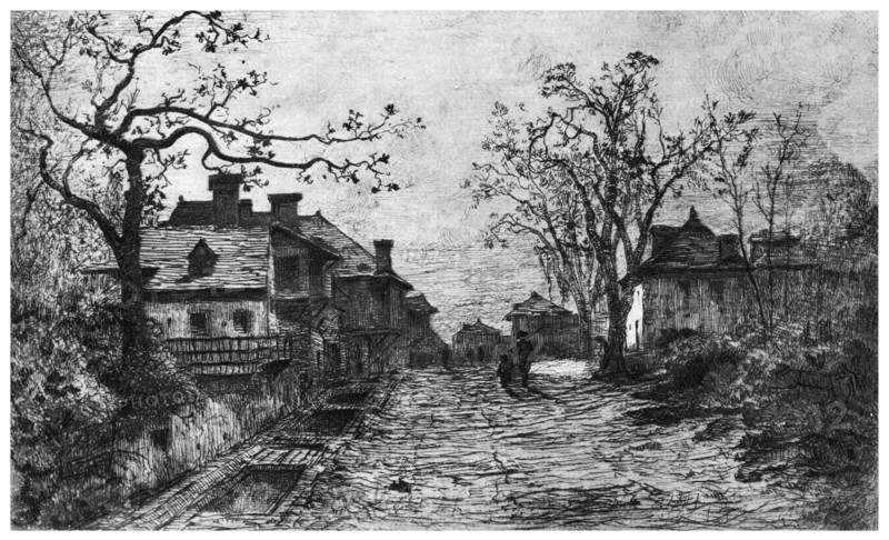 'Village of Artemare', c1820-1890 (1924). Artist: Adolphe Appian