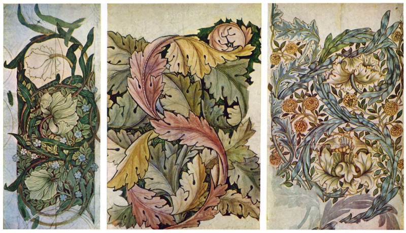 Working drawings by William Morris (1834-1896), 1934.Artist: William Morris